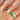Connected Hearts Ring - Forgyldt Messing