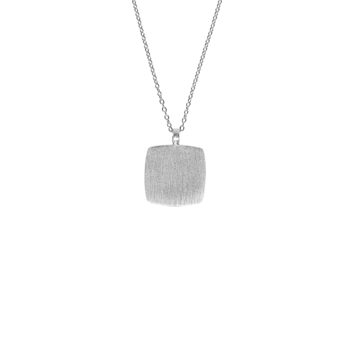 IX Cushion halskæde - Sølv fra Ix Studios