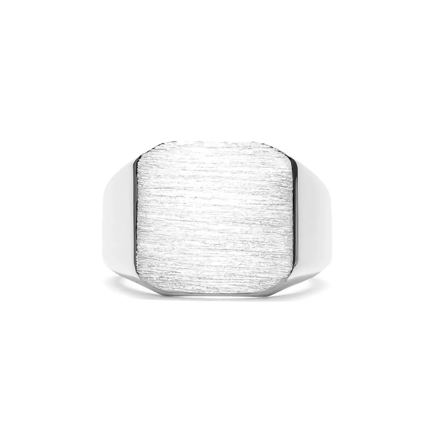 IX Octagon Signet ring - Sølv fra Ix Studios