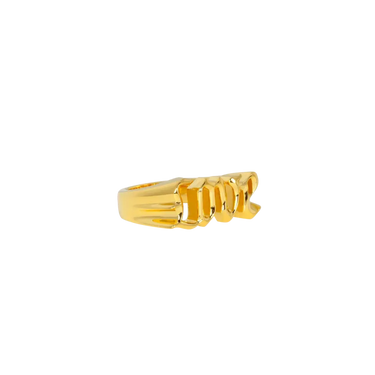 IX Love ring - Forgyldt fra Ix Studios