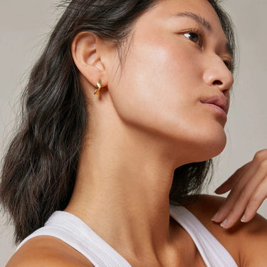 Daia Hoops - Forgyldt fra Enamel
