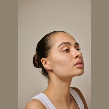 Twistie Drop Creoler - Forgyldt