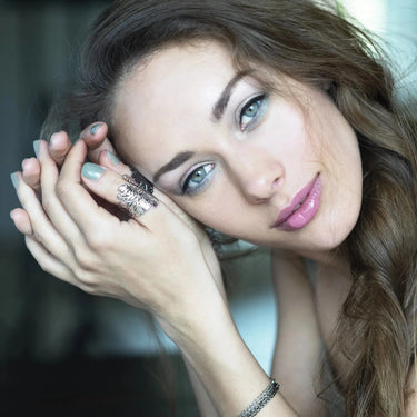 Elva Ring - Hvidguldsbelagt fra Pure Leaf