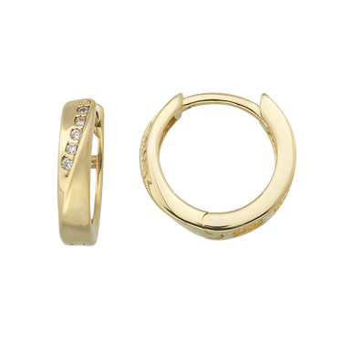 Vintage Creoler - 8 kt. Guld fra Gold Essentials
