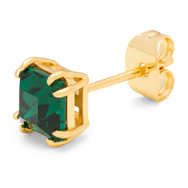 Gala Crystal Bling Ørestik - Forgyldt Messing