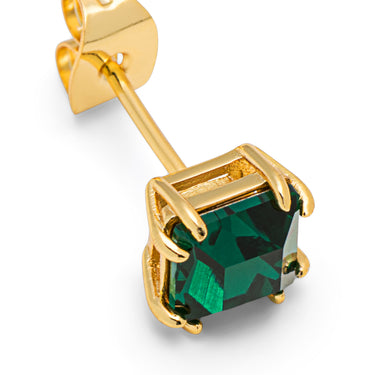 Gala Crystal Bling Ørestik - Forgyldt Messing