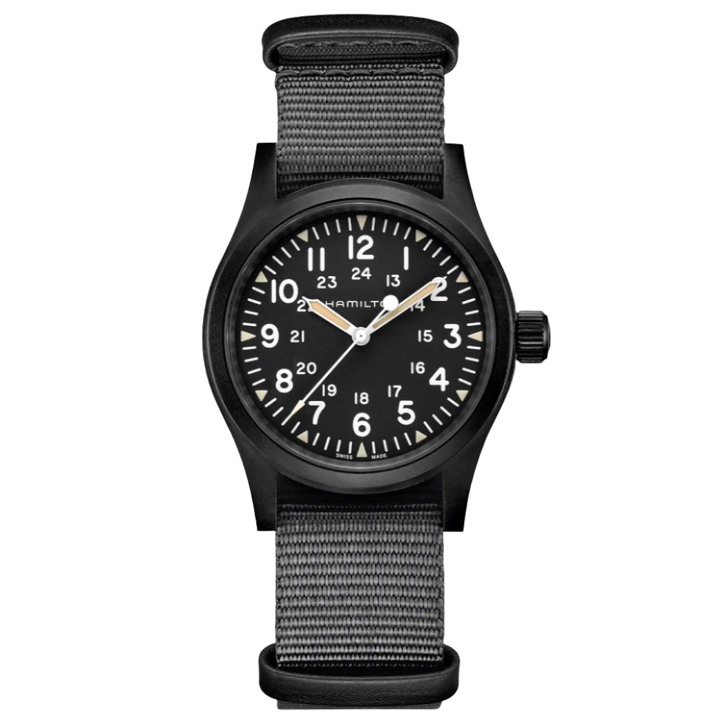 Khaki Field Mechanical H69409930 fra Hamilton