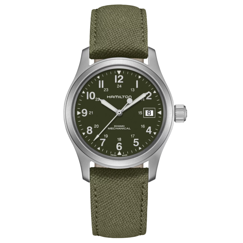 Khaki Field Mechanical H69439363 fra Hamilton