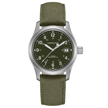 Khaki Field Mechanical H69439363 fra Hamilton