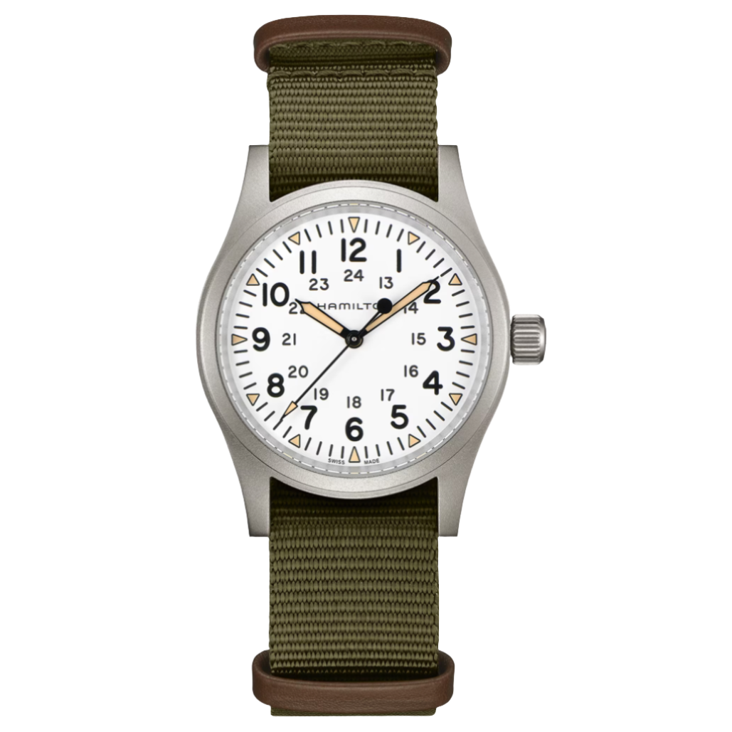 Khaki Field Mechanical H69439411 fra Hamilton