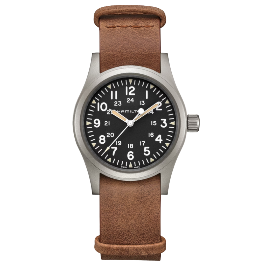 Khaki Field Mechanical H69439531 fra Hamilton