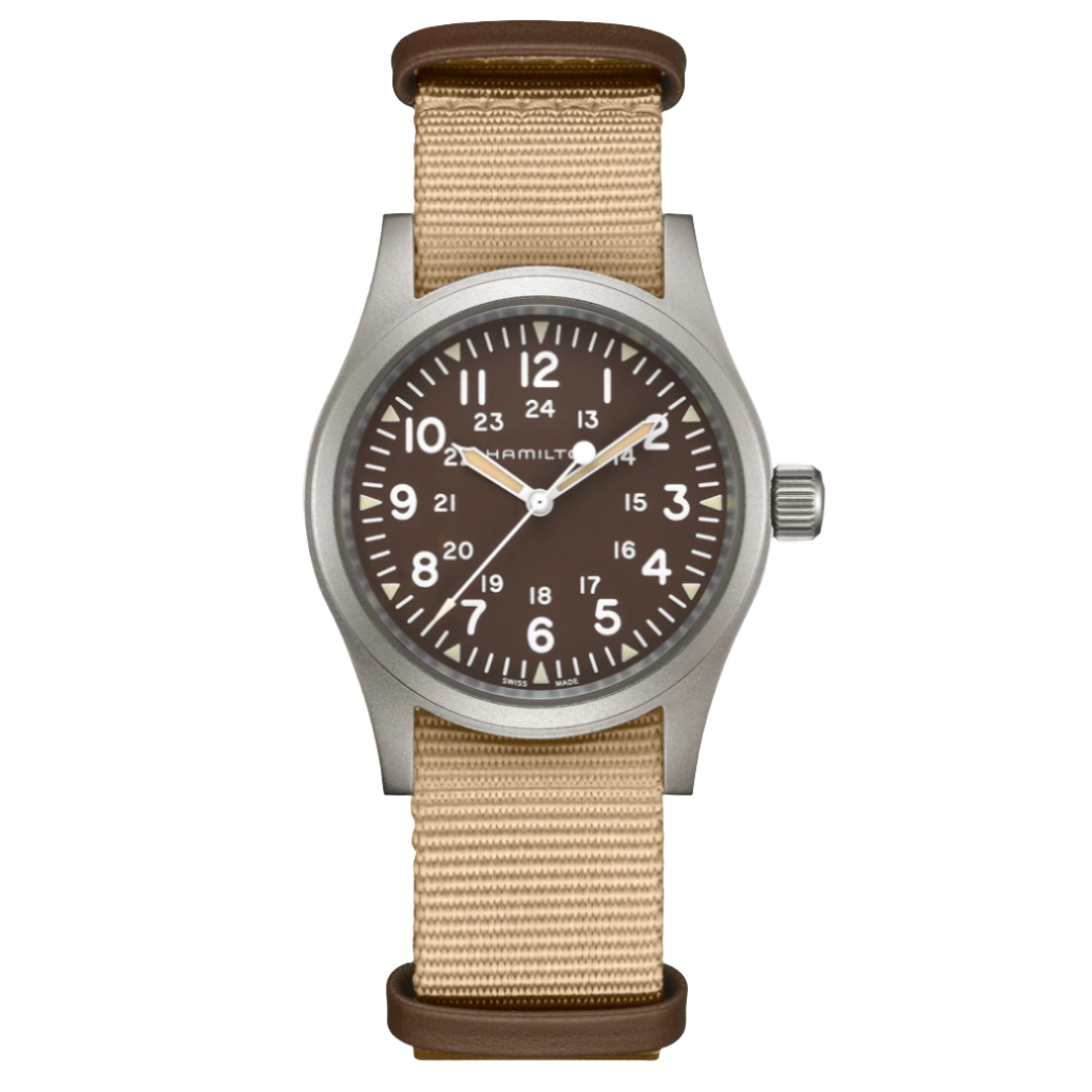 Khaki Field Mechanical H69439901 fra Hamilton