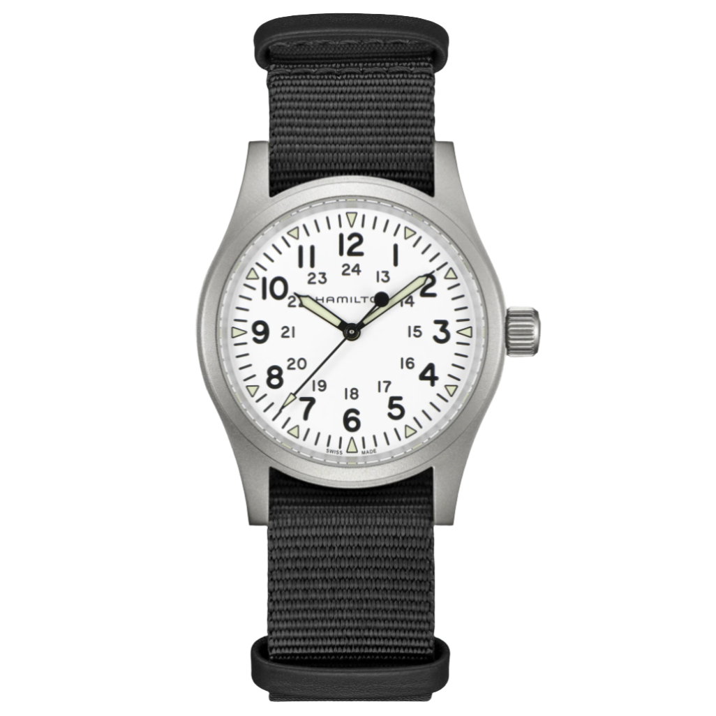 Khaki Field Mechanical H69439910 fra Hamilton