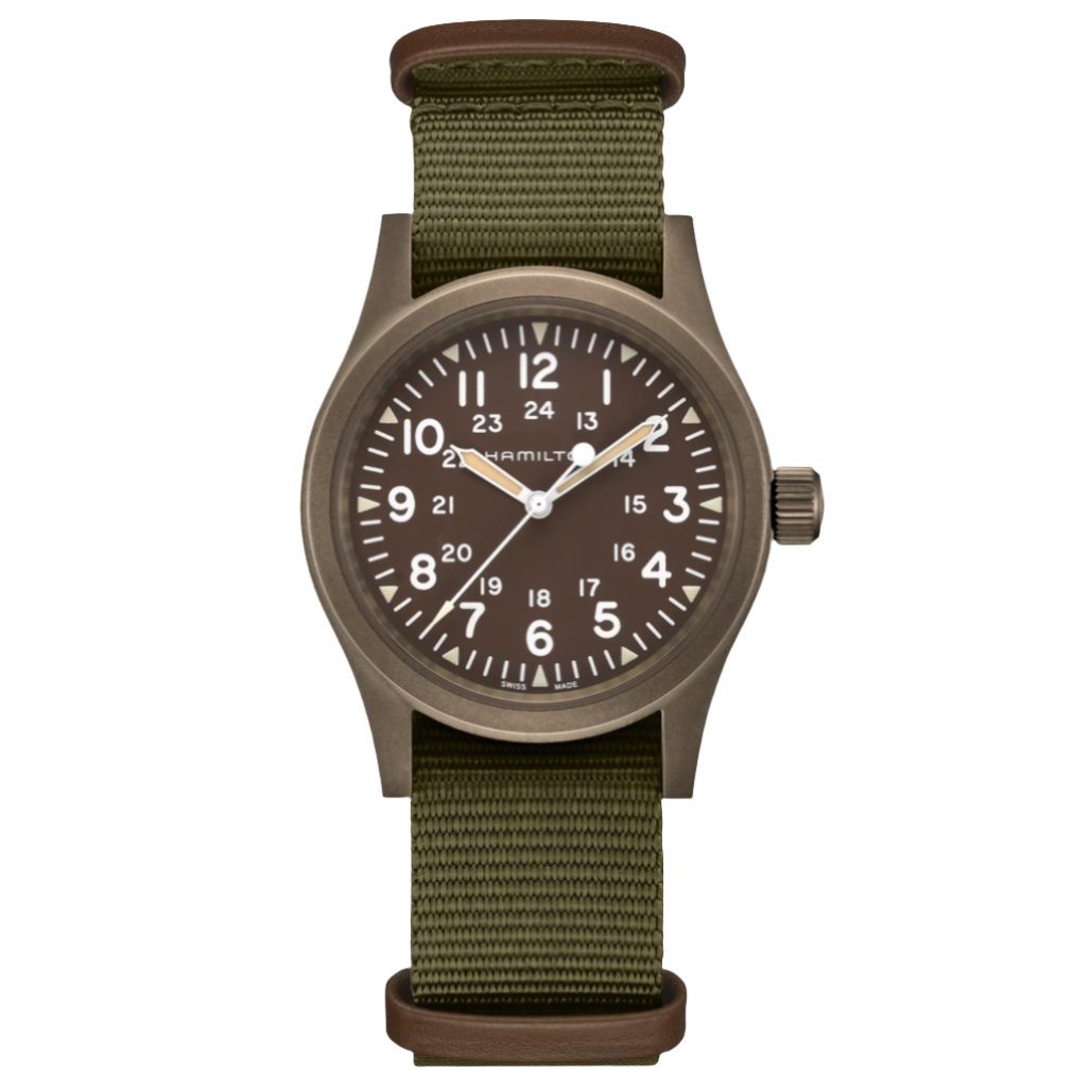 Khaki Field Mechanical H69449961 fra Hamilton