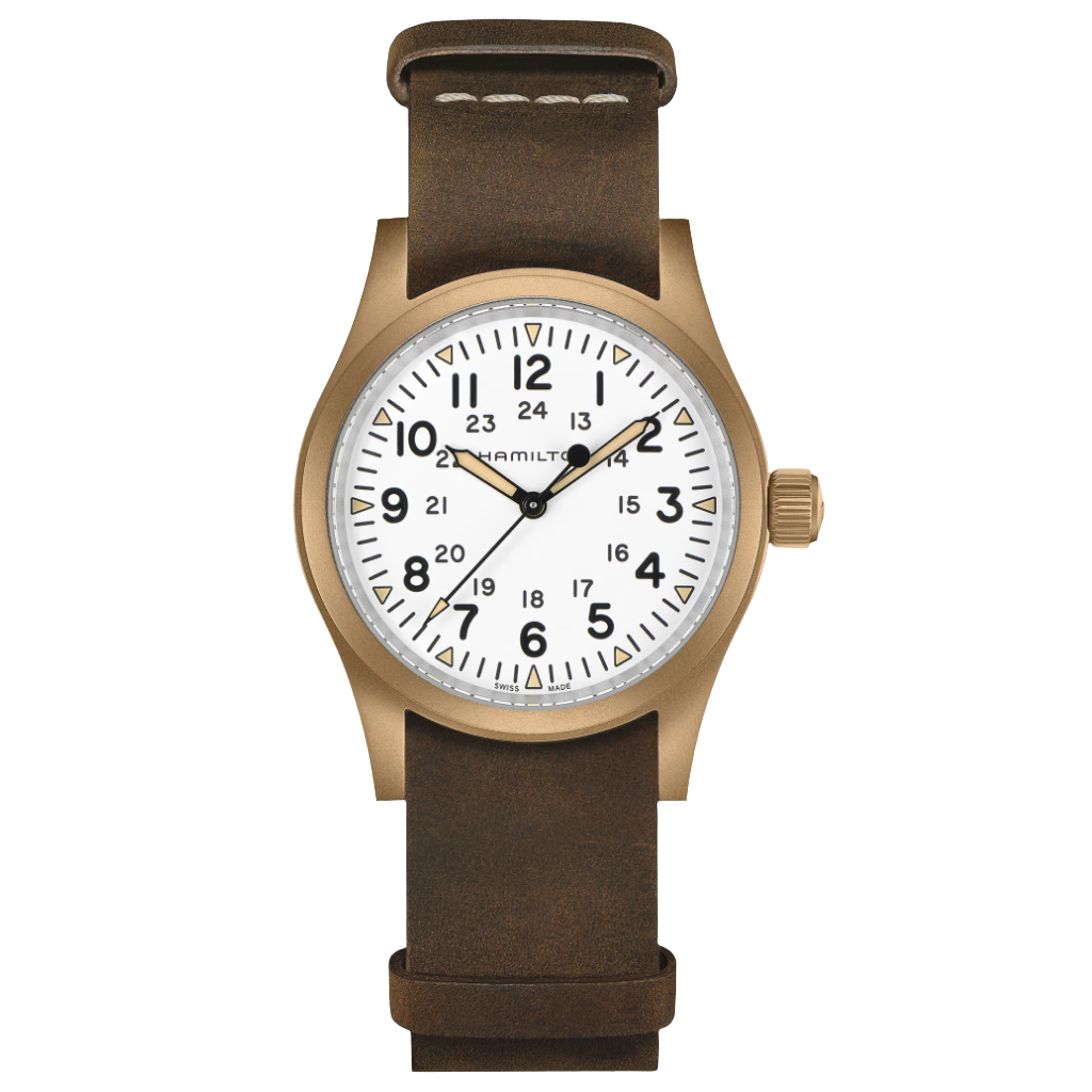 Khaki Field Mechanical H69459510 fra Hamilton