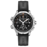 Khaki Aviation X-Wind GMT Chrono Quartz H77912335 fra Hamilton