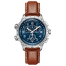Khaki Aviation X-Wind GMT Chrono Quartz H77922541 fra Hamilton