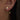 Love Hearts Clover Enamel Ørering - Forgyldt