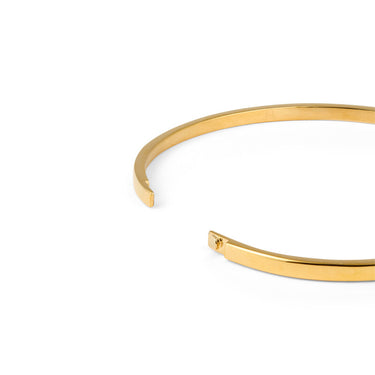 NISRINE GOLD LARGE BANGLE x KENZA