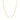 Karen 70 Adjustable Necklace  - Forgyldt