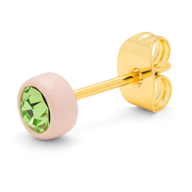 Gala Crystal Bling Ørestik - Forgyldt Messing