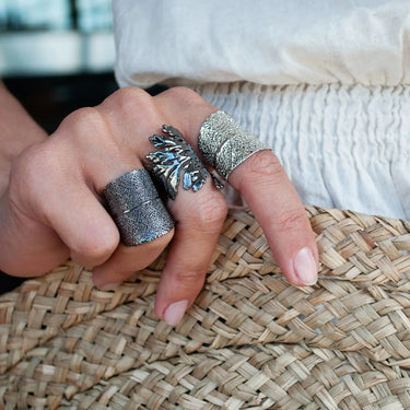 Maia Ring - Hvidguldsbelagt fra Pure Leaf