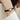 Belle Oval Petite Leather Steel MB1413