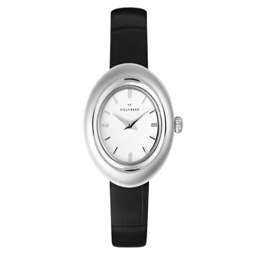 Belle Oval Leather Steel MB1415
