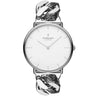 Native White Dial with Silver Chain Watch Strap fra Nordgreen
