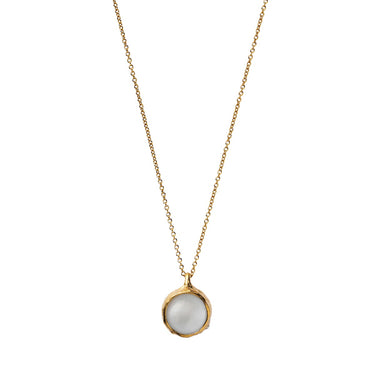 Organic Charm Med Perlemor - Frorgyldt Messing