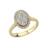 Posh Ring m. 0,64ct. W-si - 14 kt. Guld fra Nuran