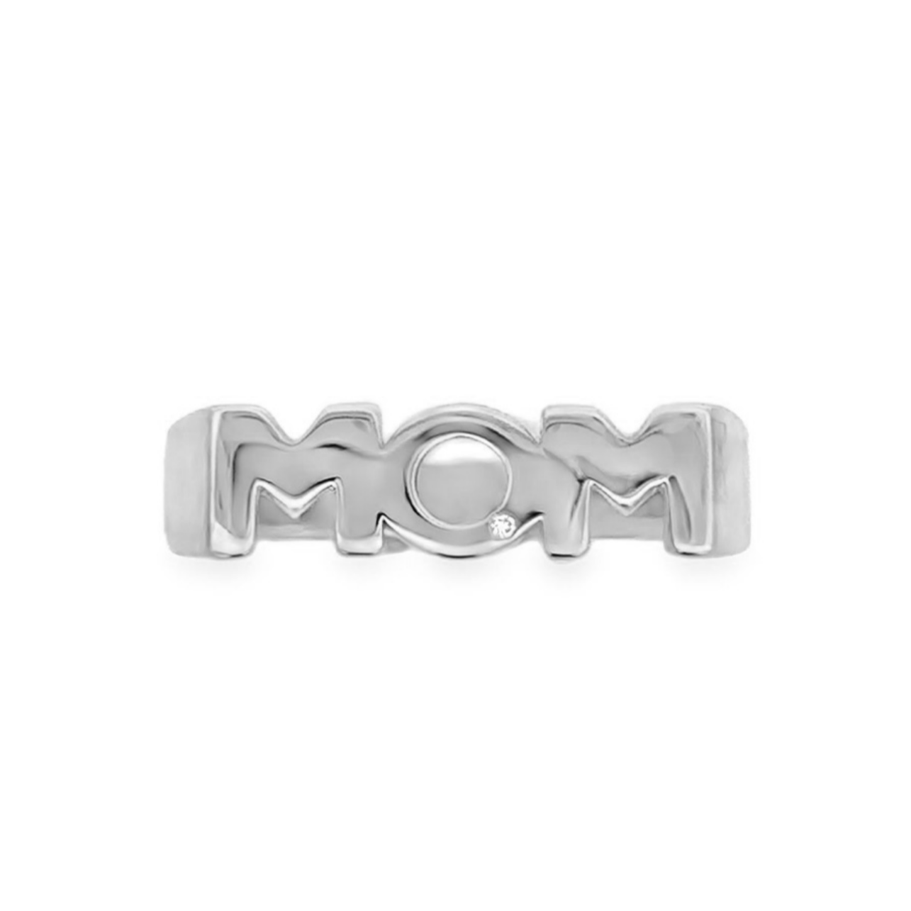 MOM Ring - 14 kt. Hvidguld