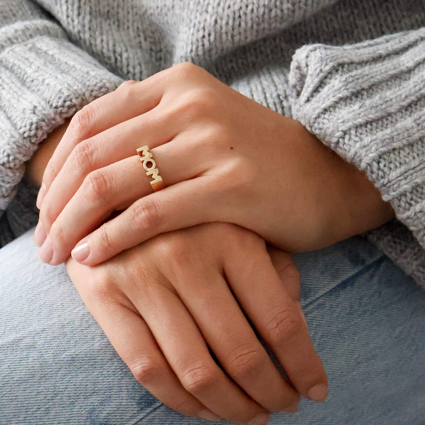 MOM Ring - 14 kt. Guld