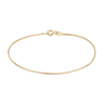 Slangekæde Armbånd 0,7 - 14 kt. Guld fra Fine Essentials by Plaza