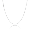 Anker Facet Halskæde 0,50 - Sølv fra Basic Essentials by Plaza