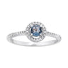 Princess Topas Ring 0,13 ct. - 14 kt. Hvidguld fra Fine Essentials by Plaza