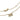 SIS Collet Necklace - Forgyldt