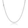 Panser Halskæde 0,85/50 - Sølv fra Basic Essentials by Plaza