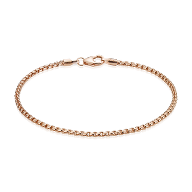 Venezia Rund Armbånd 2,0 - Rosa Forgyldt