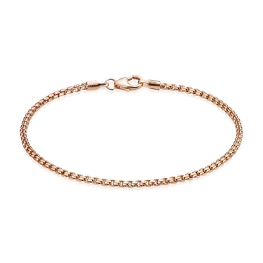 Venezia Rund Armbånd 2,0 - Rosa Forgyldt