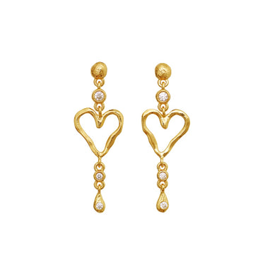 Sabi Twinkle Øreringe - Forgyldt