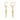 Sierra Øreringe - Forgyldt