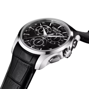 Vouturier chronograph - Sort