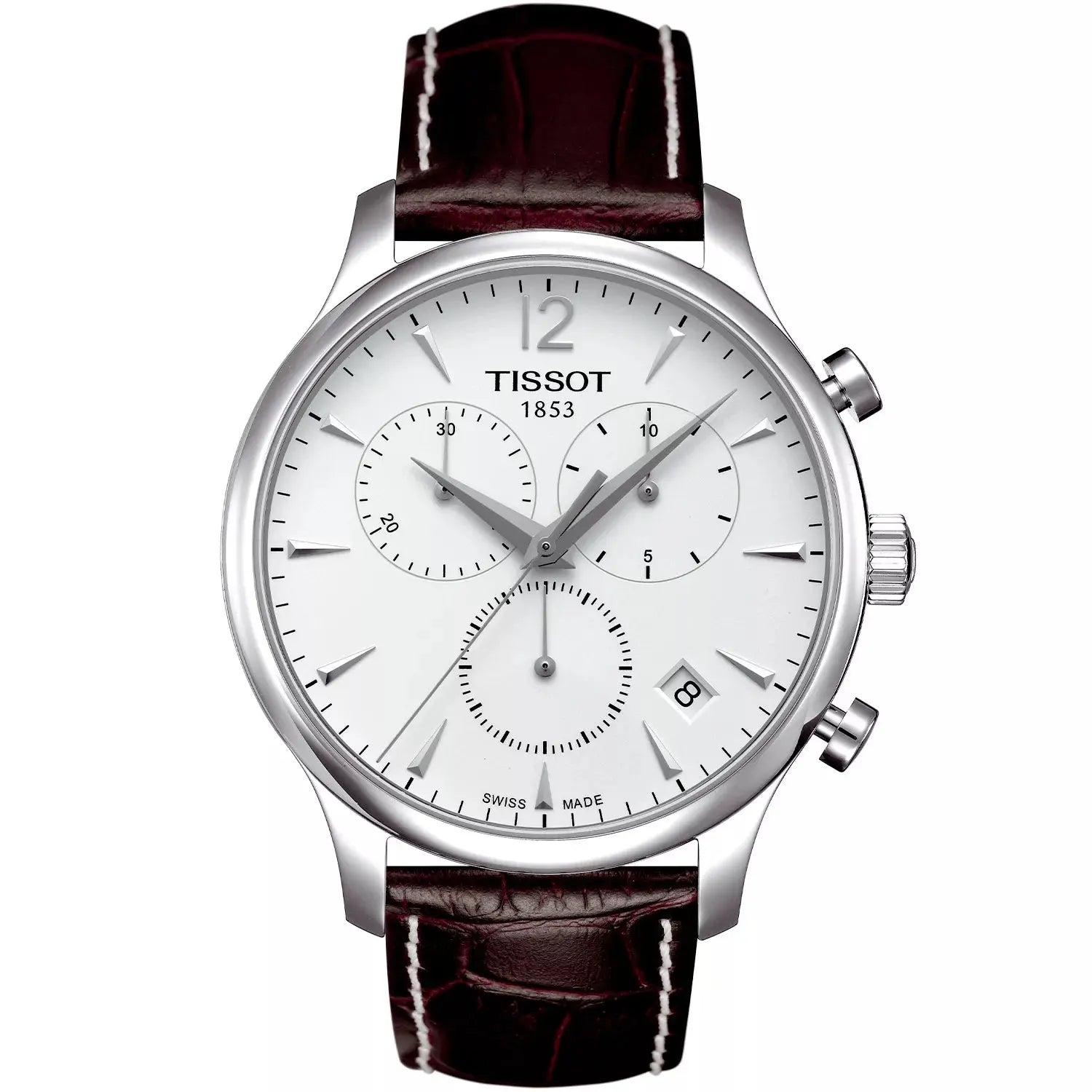 Tradition Chronograph T0636171603700 - Brun/Sølv fra Tissot