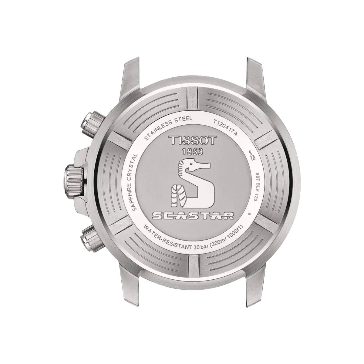 Seastar 1000 Chronograph T1204171109101 - Sølv/Grøn fra Tissot