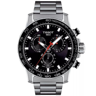 Supersport Chrono T1256171105100 - Sølv/Sort fra Tissot