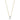 Stella Collier Lille Stjerne m. 0,11ct. W-si - 14kt. Guld