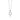 Mira Collier 0,14 ct. - 14 kt. Hvidguld