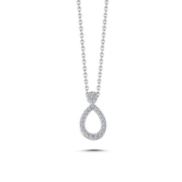 Mira Collier 0,14 ct. - 14 kt. Hvidguld