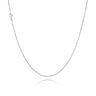 Venezia Halskæde 1,5 - 14 kt. Hvidguld fra Fine Essentials by Plaza